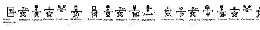 Agiary Signs Regular字体转换